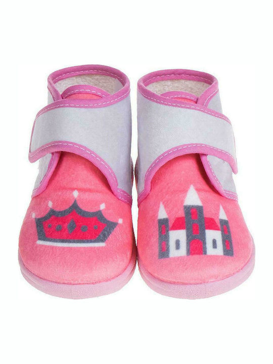 Kozee Anatomic Kids Slipper Ankle Boot Pink