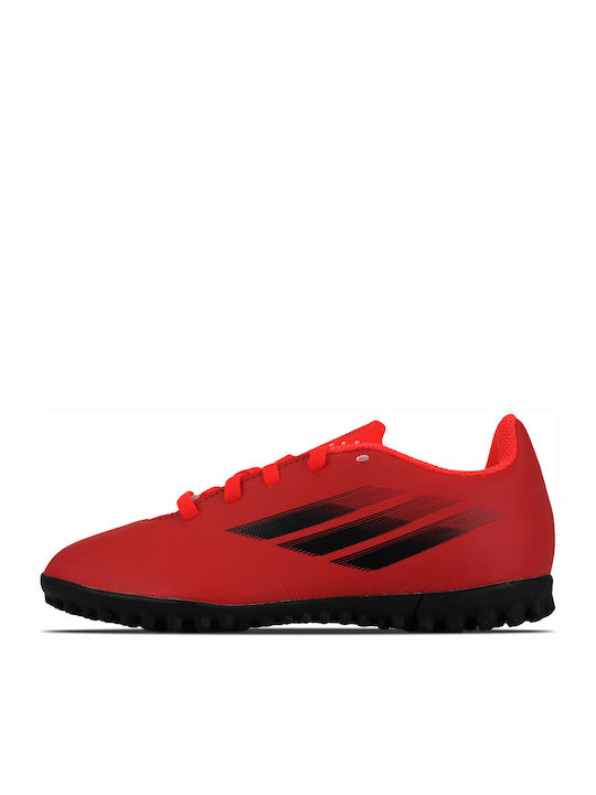 Performance X Speedflow.4 Turf Kids Turf Soccer Shoes Red