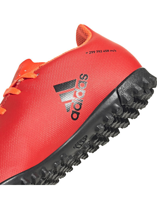 Performance X Speedflow.4 Turf Kids Turf Soccer Shoes Red