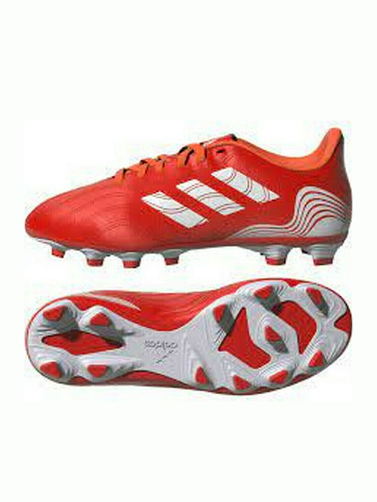 Copa Sense.4 Kids Molded Soccer Shoes Red
