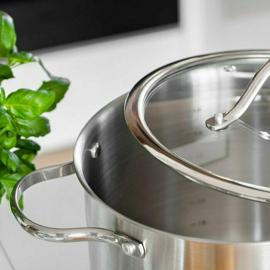 Teesa Cook Expert Master Set De Oale Din Oțel Inoxidabil Argintiu 3 Piese