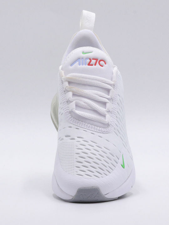 Air Max 270 Air Max 270 Gs Детски маратонки Low Бяло / Алуминий / Черно / Светлозелено Spark