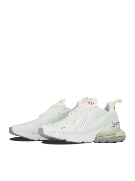 Air Max 270 Air Max 270 Gs Детски маратонки Low Бяло / Алуминий / Черно / Светлозелено Spark