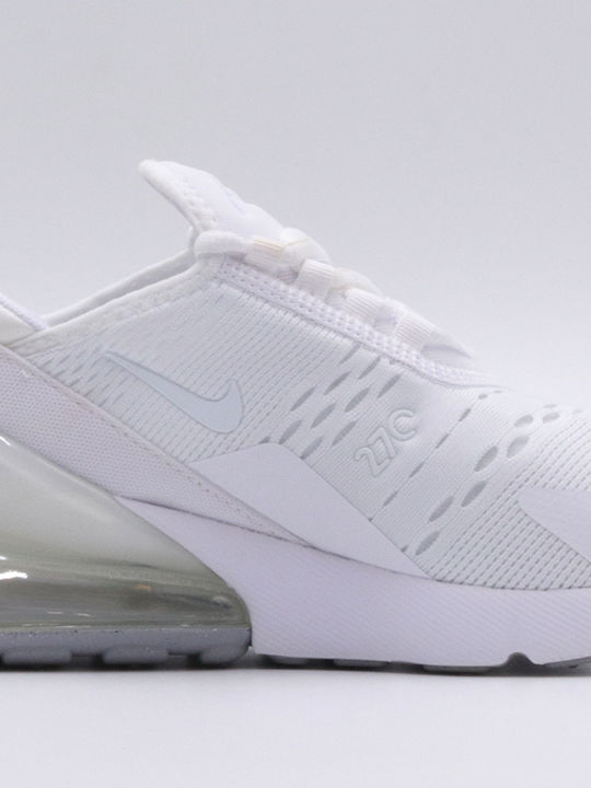 Air Max 270 Air Max 270 Gs Детски маратонки Low Бяло / Алуминий / Черно / Светлозелено Spark