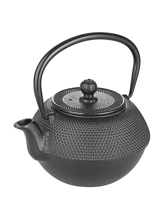 Ibili Oriental Teapot with Filter Cast Iron Black 1200ml