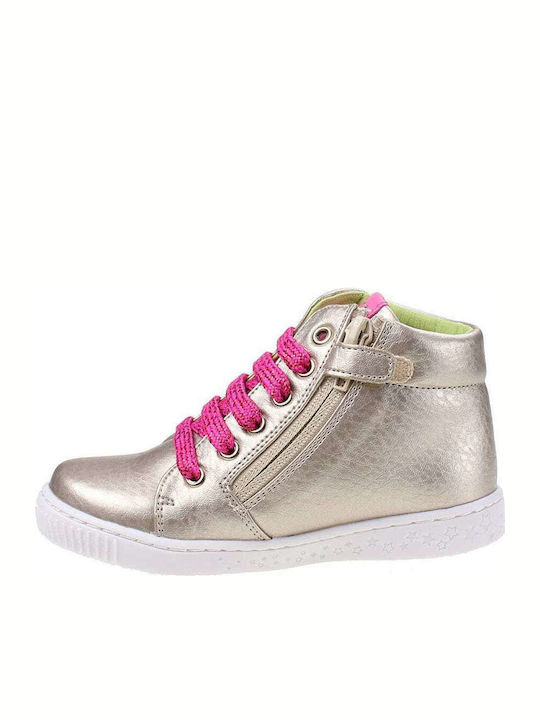 Kids Sneakers High Anatomic Gold