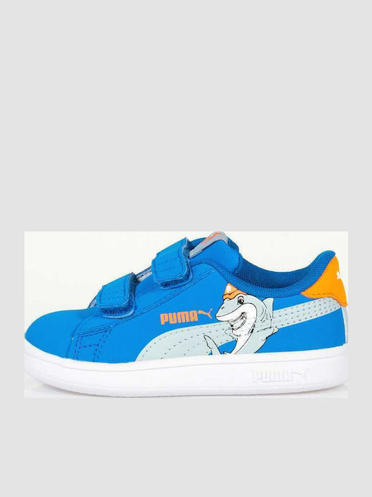 Smash V2 Παιδικά Sneakers με Σκρατς Τιρκουάζ