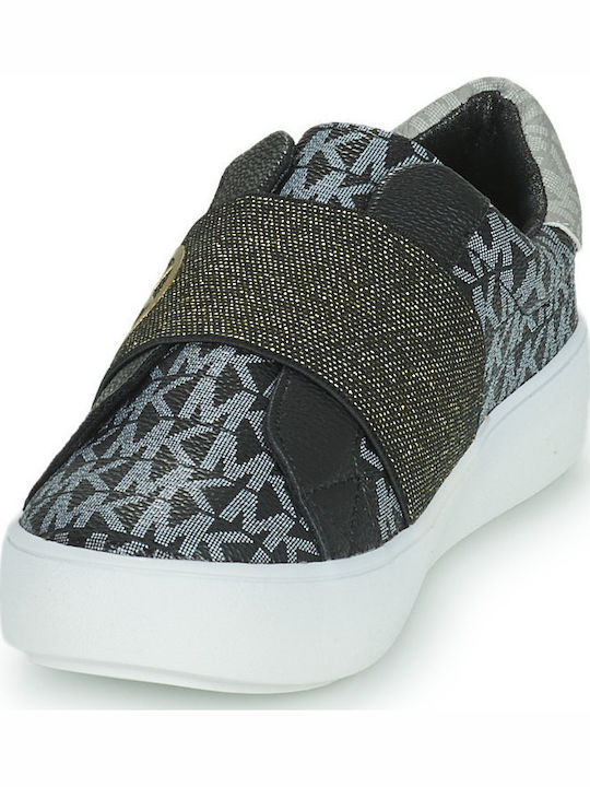 Jordana Παιδικά Sneakers Slip-on Μαύρα