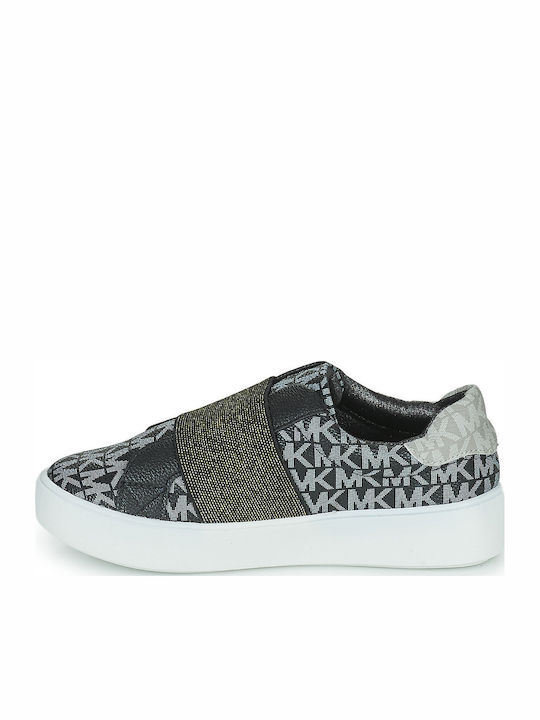 Jordana Παιδικά Sneakers Slip-on Μαύρα