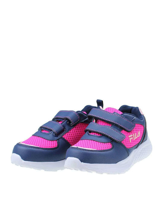 Comfort Happy Încălțăminte sport Joasa pentru copii cu scai Fuchsia