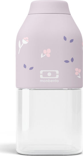 Monbento Positive S Bottiglia Grătare comerciale Plastic con tappo a vite Violet 330ml