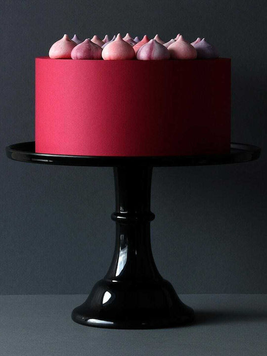 A Little Lovely Company Cake Stand Black 29.7x29.7x20.2cm