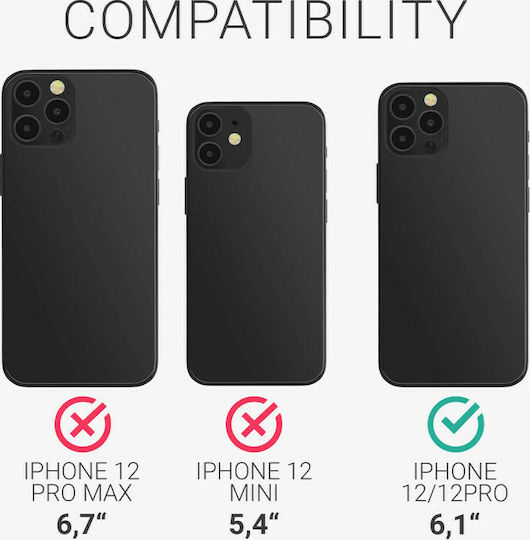 KWmobile Back Cover Silicone Beige Matte (iPhone 12 / 12 Pro)