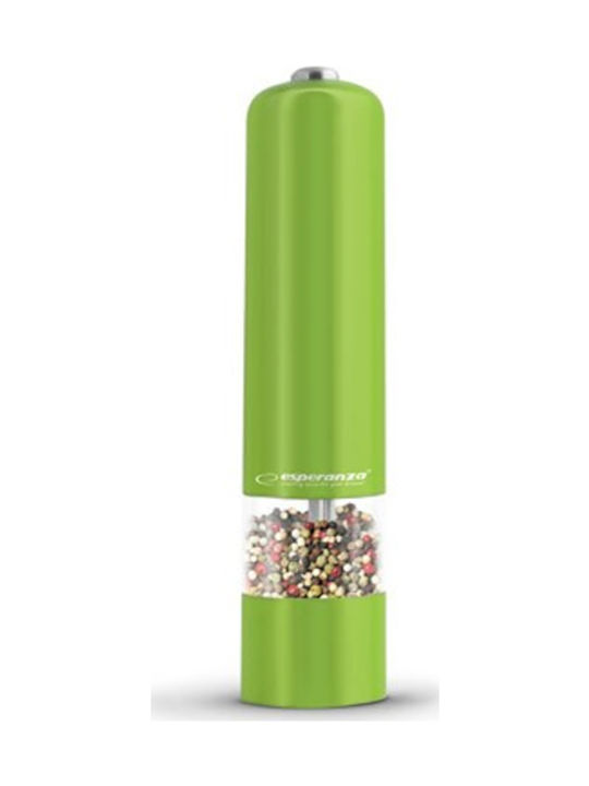 Esperanza Electric Inox Spice Mill 23cm Green