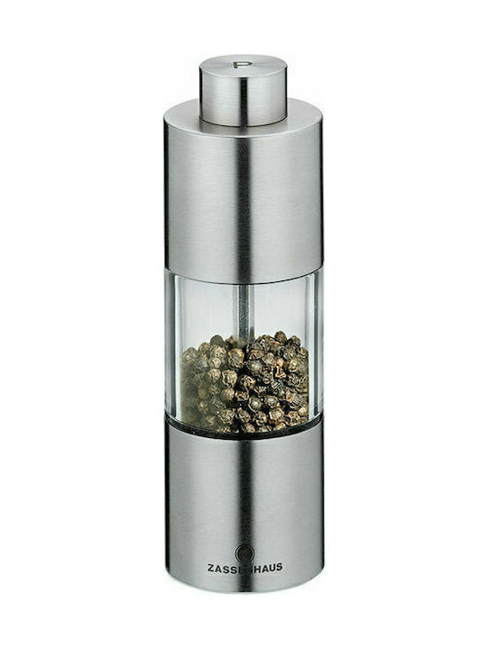 Zassenhaus Mainz Set Manual Râșnițe Condimente Inox în Culoare Argintiu 14cm 1buc