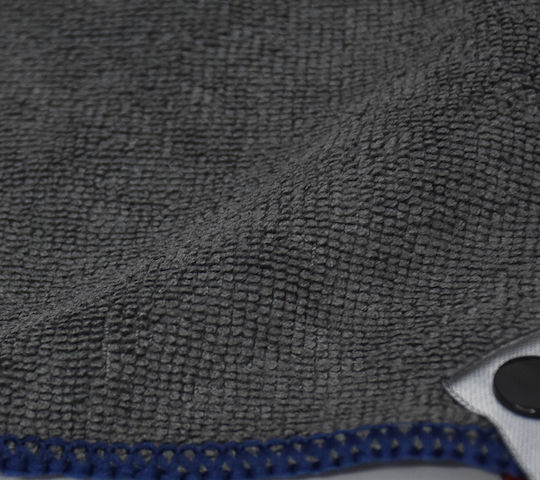 AlpinPro Drysoft Microfiber Face Towel Antibacterial in Case Terry Navy 80x40cm