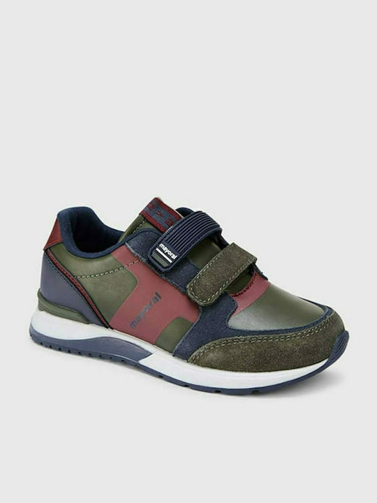 Mayoral Kids Sneakers with Scratch Khaki