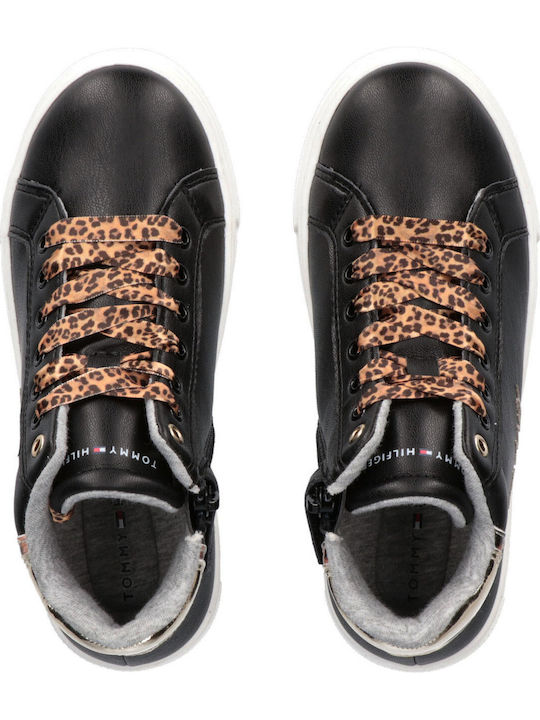 Kids Sneakers High Black
