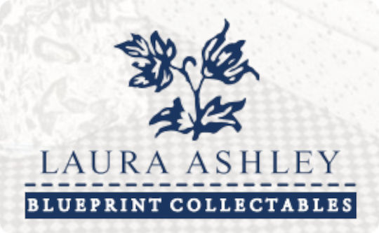 Laura Ashley Blueprints Salatschüssel aus Porzellan China Rose 23x23x9cm 1Stück