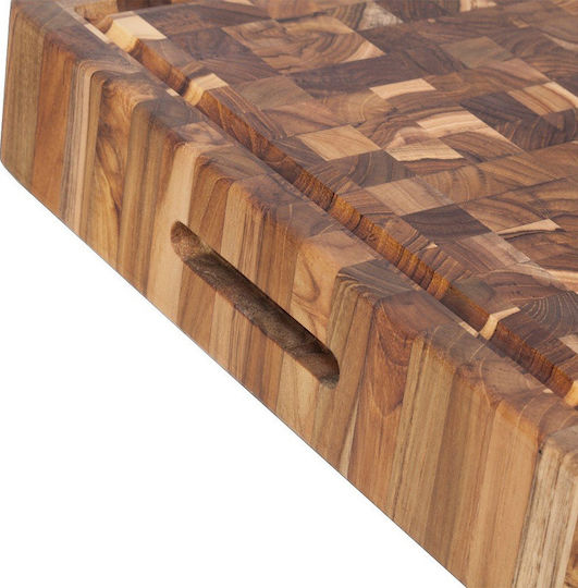 TeakHaus Butcher Block Πλατώ Σερβιρίσματος Ξύλινο 50.8x35.6x6.4εκ.
