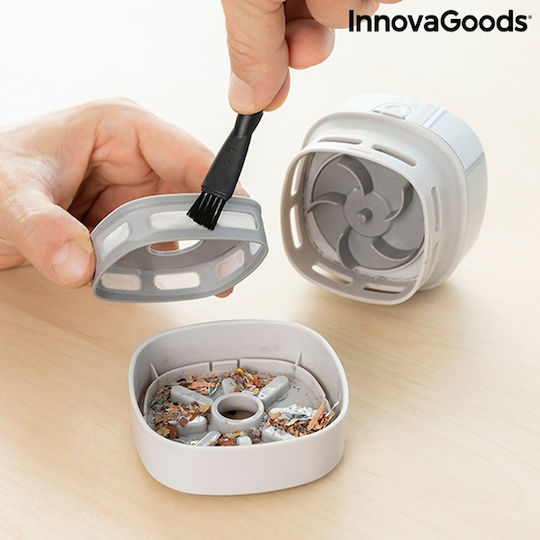 InnovaGoods Micuum Φορητό Ηλεκτρικό Σκουπάκι Γραφείου Λευκό