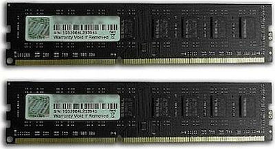 G.Skill 8GB DDR3 RAM mit 2 Modulen (2x4GB) und Geschwindigkeit 1600 für Schreibtisch