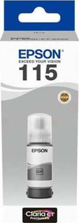 Epson T07D5 Γνήσιο Μελάνι Εκτυπωτή InkJet Γκρι (C13T07D54A)