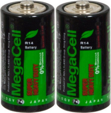 Megacell Μπαταρίες Zinc C 1.5V 24τμχ