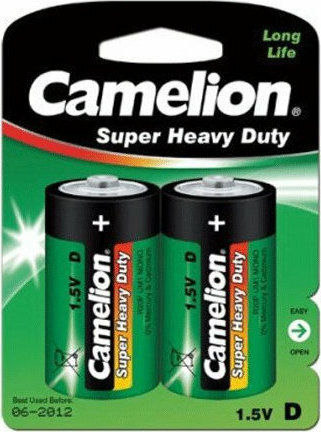 Camelion Цинкови батерии Цинк D 1.5V 2бр