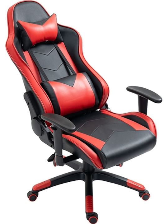 Zita Plus A6190 Artificial Leather Gaming Chair Black/Red