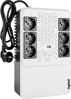 Legrand Keor Multiplug UPS Line-Interactive 600VA 360W cu 6 Schuko Prize