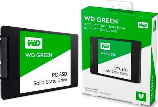 p*e様 WD Green 2TB SSD 2.5インチ Western Digital SSD Verde 2TB Tip 2.5'' Cu Conexiune SATA III