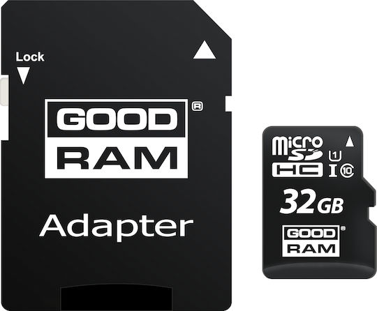 GoodRAM M1AA microSDHC 32GB U1 UHS-I 100MB/s с адаптер