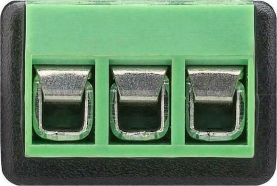 Goobay Βύσμα 3.5mm Jack female 10τμχ Μαύρο (76746)