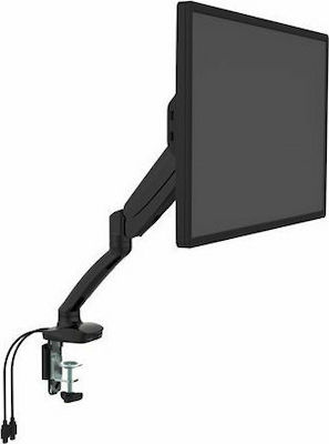 Loctek DLB502-USB Desk Mounted Stand for Monitor up to 27" with Extension Arm