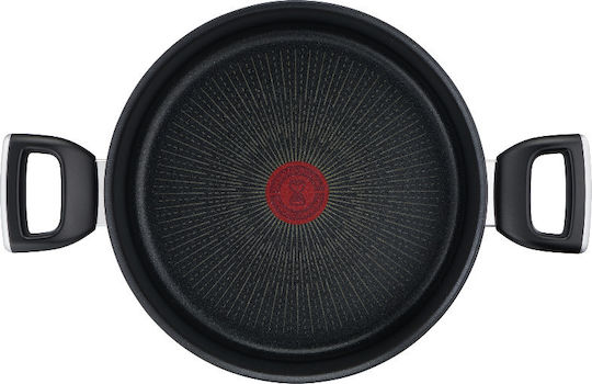 Tefal Unlimited Tiefer Topf aus Aluminium 5.2Es / 24cm