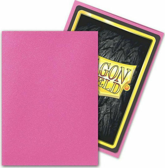 Dragon Shield Dragon Shield Card Sleeves Standard Size 100pcs Matte Pink Protective Sleeves 100 Pcs Pink