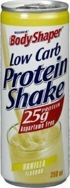 Weider Low Carb Shake με Γεύση Βανίλια 250ml