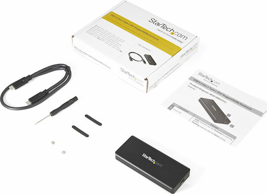 StarTech Θήκη για Σκληρό Δίσκο M.2 PCI Express NVME με σύνδεση USB 3.2 Type-C