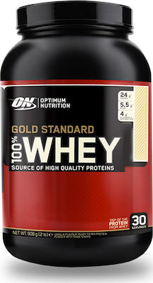 Optimum Nutrition Gold Standard 100% Whey Πρωτεΐνη Ορού Γάλακτος με Γεύση White Chocolate Raspberry 908gr