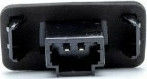 Einparts Toyota Auris Avensis Corolla License Plate Lights LED 2006 2012 2 Pieces