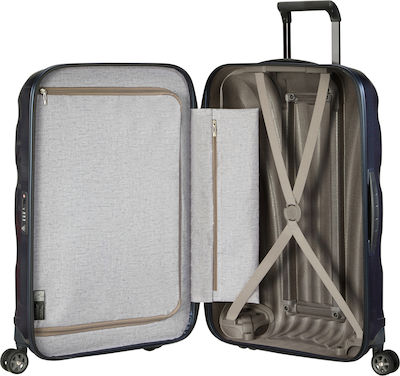 Samsonite C-Lite Μεγάλη Βαλίτσα με ύψος 75cm σε Μπλε χρώμα