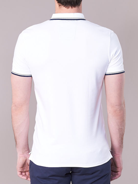 Selected Men's Short Sleeve Blouse Polo White