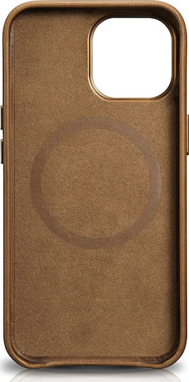 iCarer Oil Wax Back Cover Piele Maro (iPhone 13 Pro)