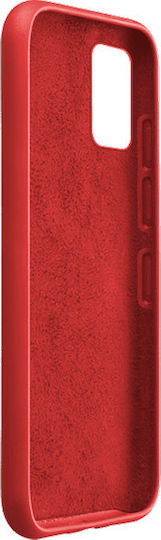 Cellular Line Chroma Back Cover Silicon Roșu (Galaxy A41)