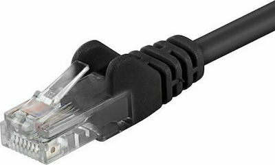 Goobay U/UTP Kat.5e Ethernet-Netzwerkkabel 30m Schwarz 1Stück