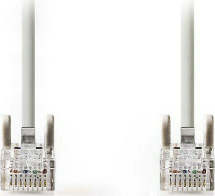 Nedis U/UTP Cat.5e (Gigabit) Καλώδιο Δικτύου Ethernet 30m Γκρι