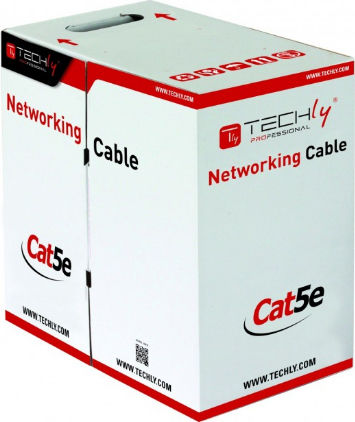 Gembird U/UTP Cat.5e Ethernet Network Cable Without Terminated Connectors 305m Gray
