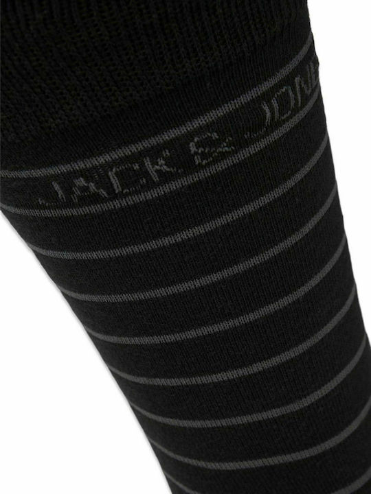 Jack & Jones Men's Patterned Socks Black 3Pack