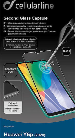 Cellular Line Impact Glass Capsule (Huawei Y6p)